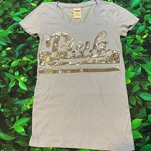 PINK-Victorias Secret(blue/cotton/polyester/XS)